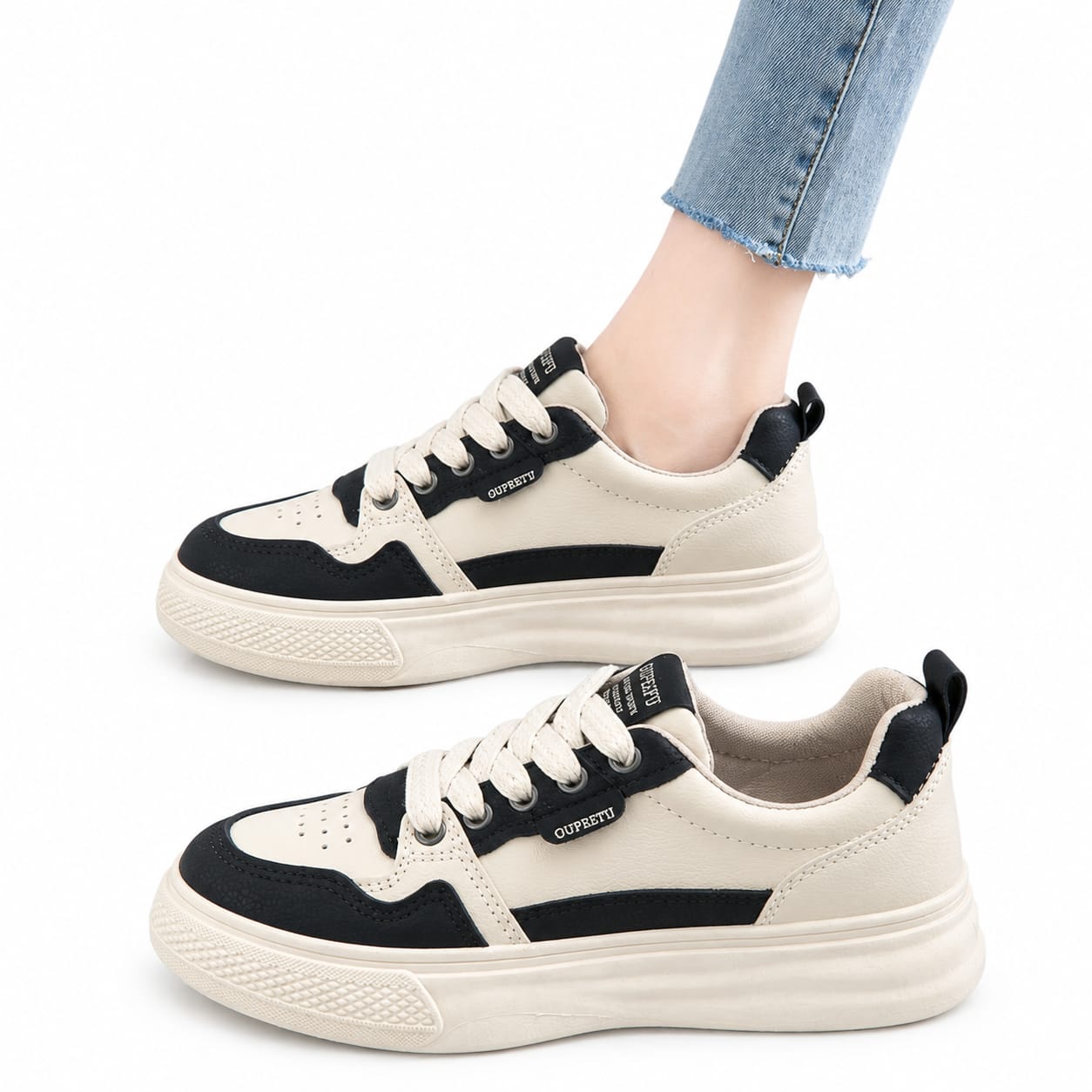 Comfortable Design Sneakers for Women 1003-BLK