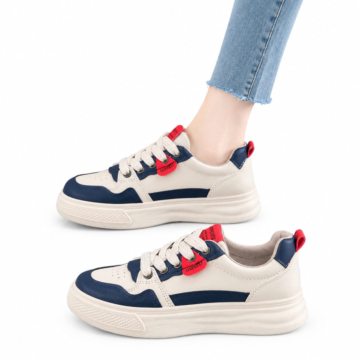Comfortable Design Sneakers for Women 1003-BLU