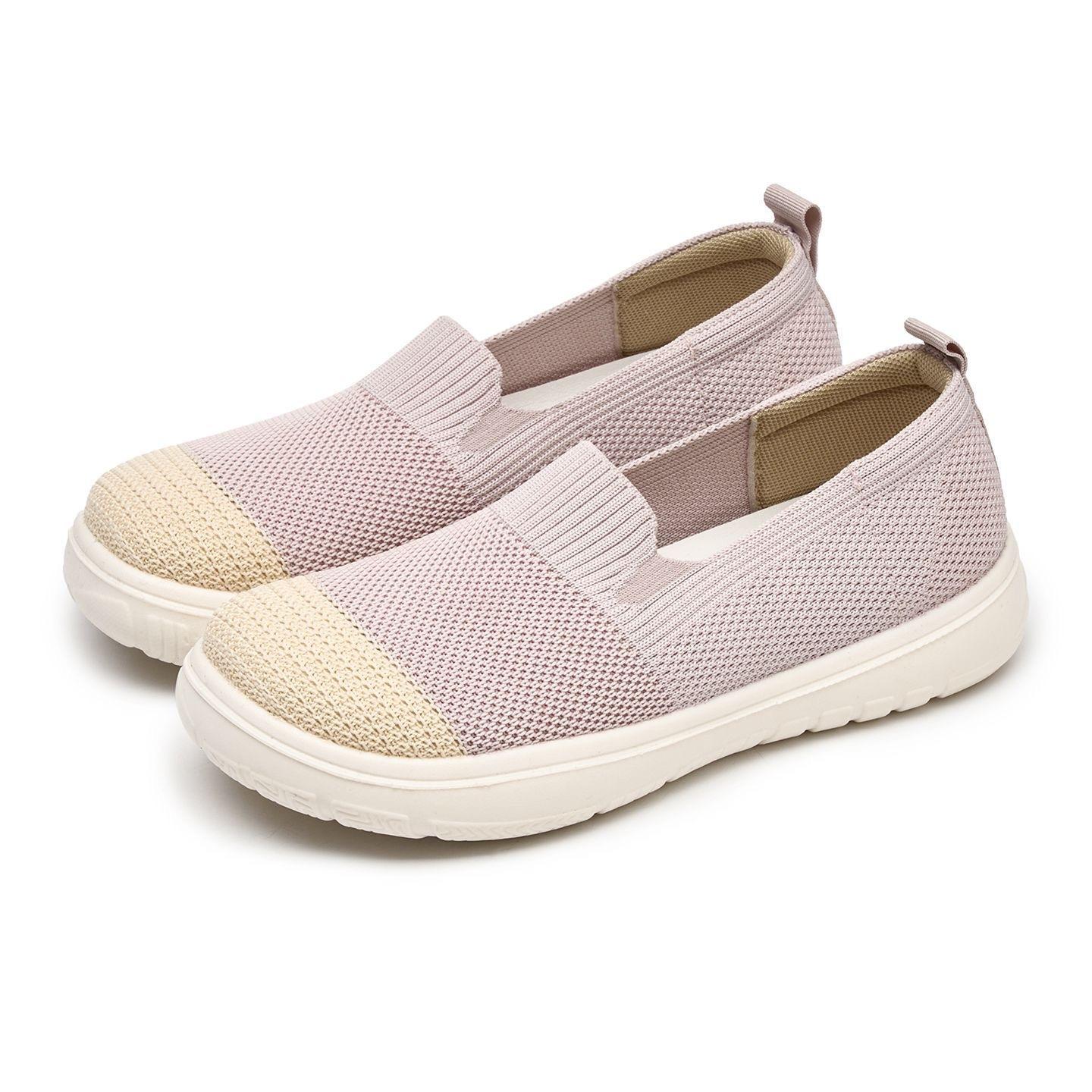 Slip-On Breathable Mesh Soft Loafers 1006-Purple